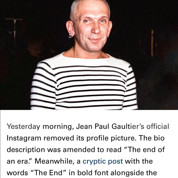 RARE, HAUTE COUTURE INFAMOUS JEAN PAUL GAULTIER SIGNED GARDEN TANK - Picture 2 of 15